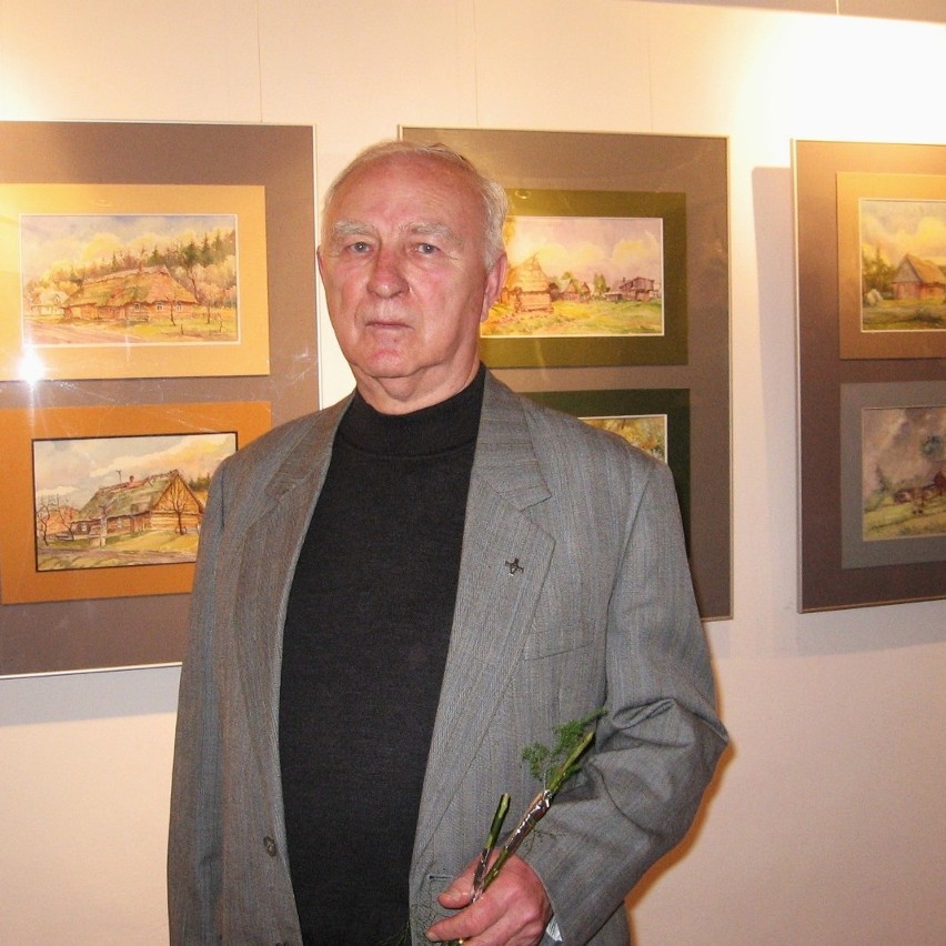 Henryk Sarna jest znanym w Radomiu malarzem