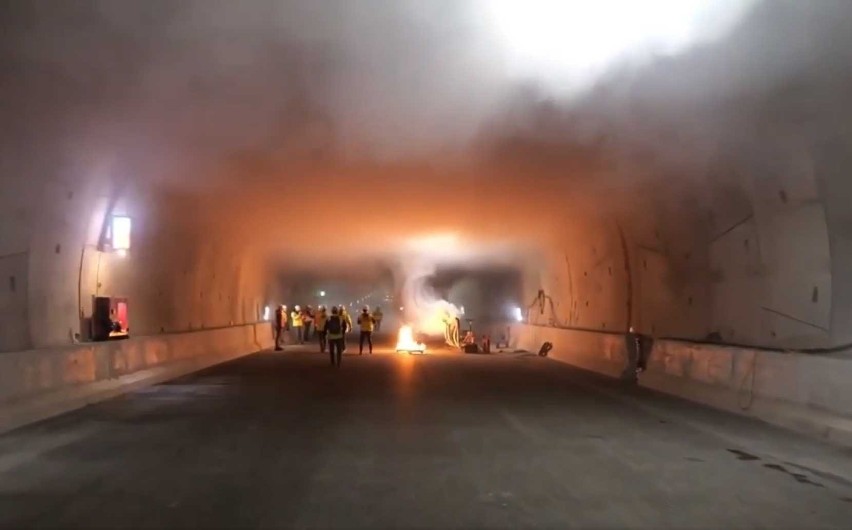 Rozpalili ogień i zadymili tunel pod Świną. Ale to nie...