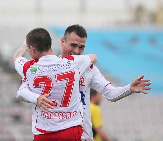 Adam Patora strzelił dwa gole Włókniarzowi Moszczenica