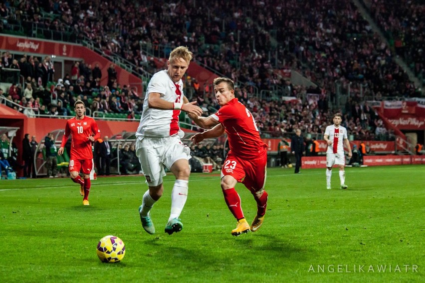 Polska - Szwajcaria 2:2 (mecz towarzyski, listopad 2014)-...