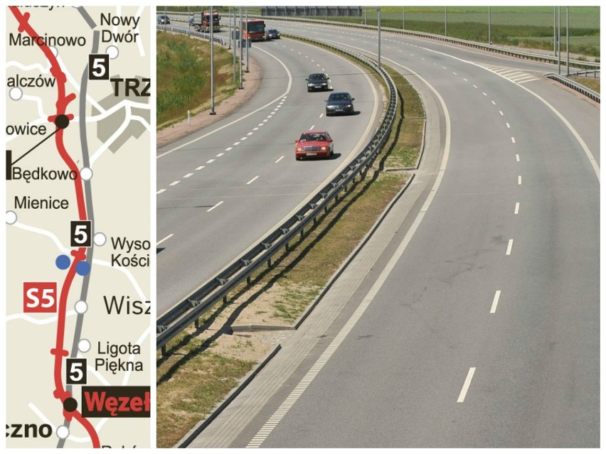 Tak będzie wyglądała nowa droga Wrocław - Trzebnica (MAPA)