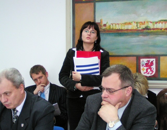 Około 30 procent pieniędzy pochłania samo utrzymanie biura likwidatora Katarzyny Kurkiewicz (na zdjęciu).