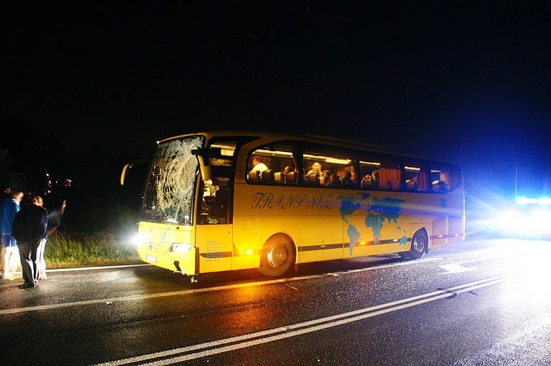 Motorowerzysta uciekł z miejsca zdarzenia.