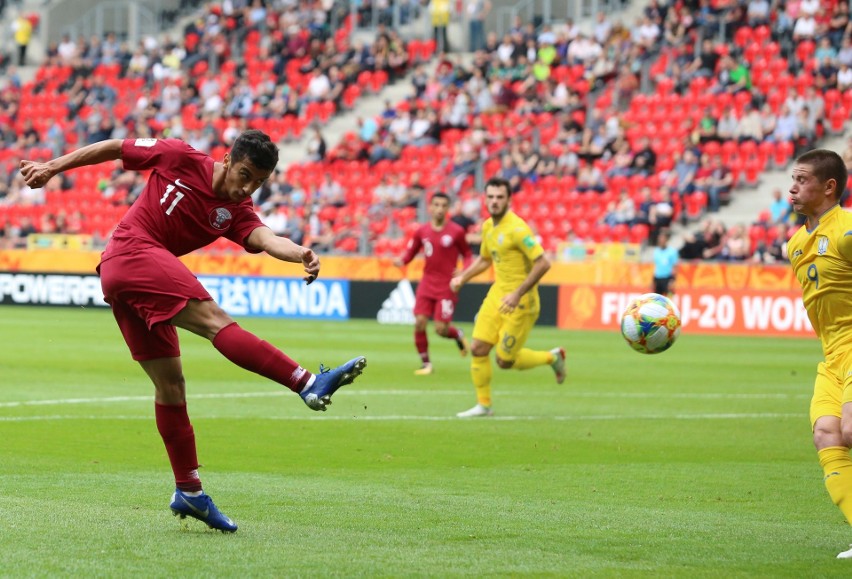 MŚ U20, Tychy: Katar - Ukraina 0:1 [ZDJĘCIA, RELACJA] Jeden gol, ale bezcenny