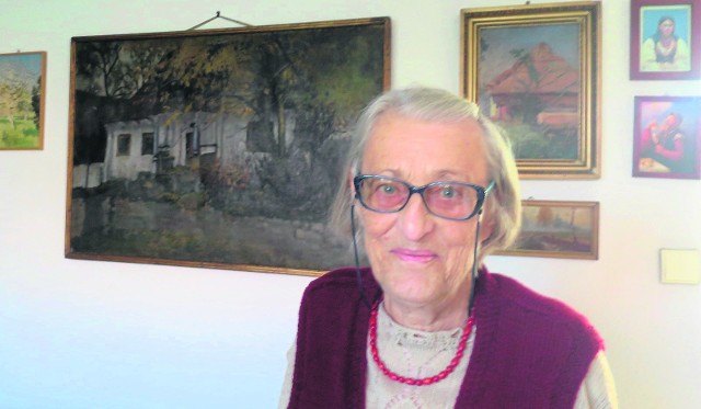 Maria Hetnał z domu Rydel na tle Rydlówki w Bronowicach. Wnuczka Pana Młodego z „Wesela” od 70 lat mieszka w Nysie.