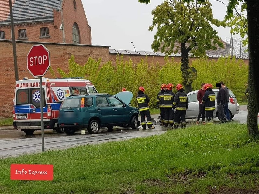 Wypadek na ul. Żwirki i Wigury/Sobieskiego 15.05.2019.