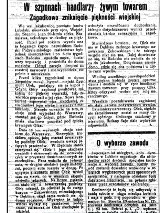 Pisaliśmy w Kurierze: W szponach handlarzy żywym towarem. Zagadkowe zniknięcie piękności wiejskiej [22 kwietnia 1932]