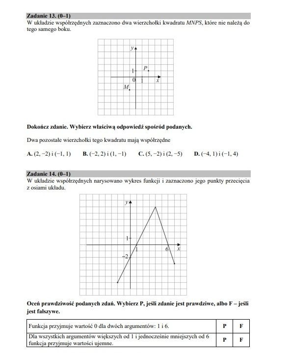 Egzamin gimnazjalny 2018. Arkusze egzaminacyjne z matematyki...