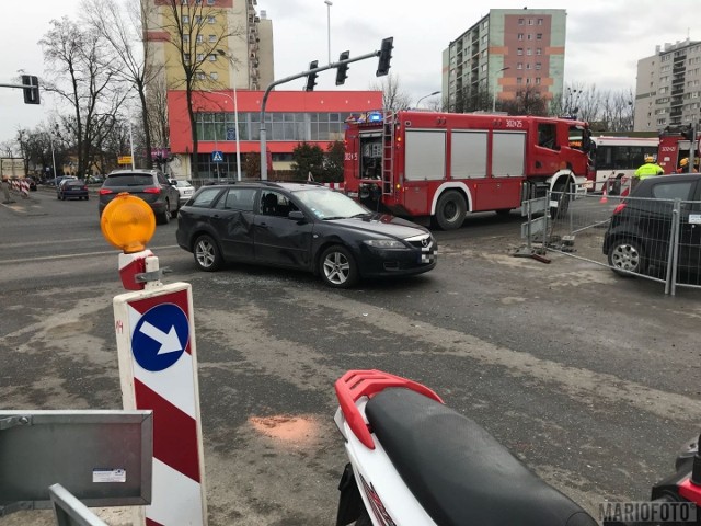 Do wypadku doszło na skrzyżowaniu ulic Wojska Polskiego i Hallera. Zobacz też: Opolskie Info [2.02.2018]