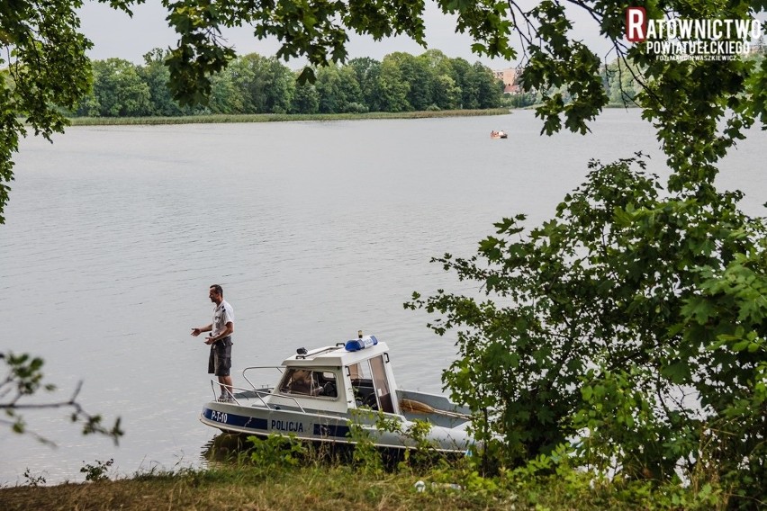 Tragedia nad Jeziorem Ełckim. Utonęło dwóch mężczyzn. Wyłowiono dwa ciała (19 sierpnia 2019)
