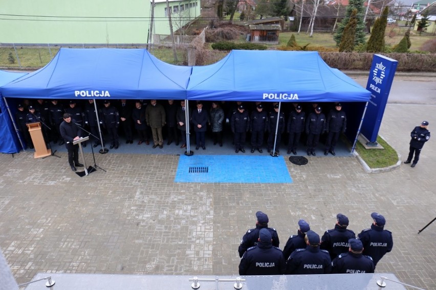 Sławatycze: Otwarcie nowego budynku posterunku policji 