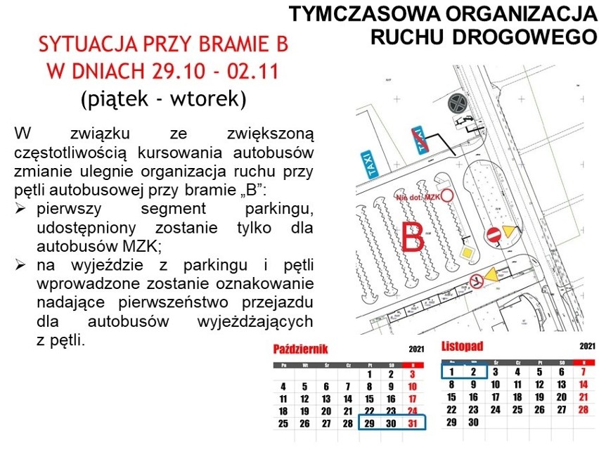 Co roku na cmentarz przy ul. Żwirowej wybiera się...