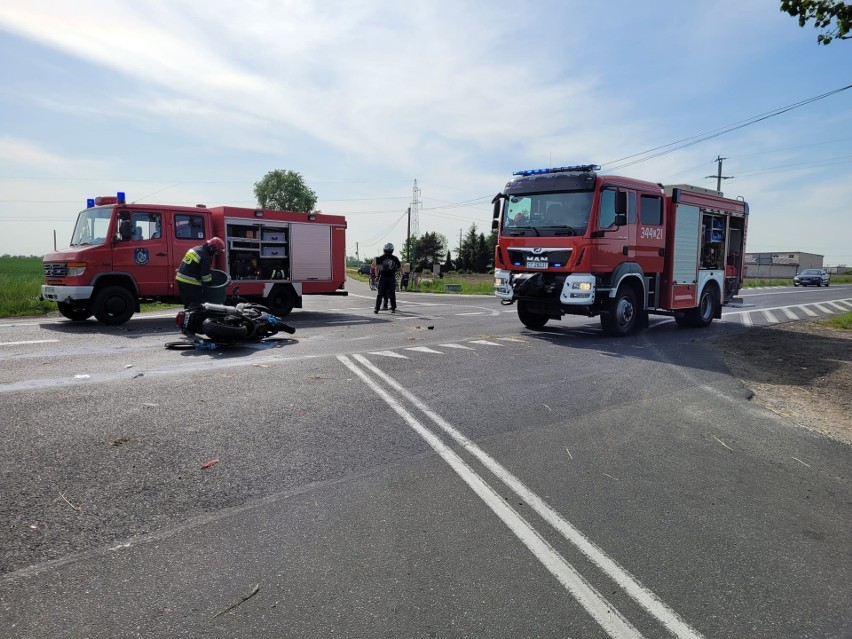 Do wypadku na DK 91 w miejscowości Grzywna doszło w...