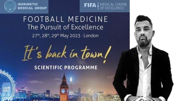 Bartłomiej Kacprzak, łódzki lekarz, da wykład na medycznym sympozjum FIFA w Londynie.  Później Singapur i  Barcelona