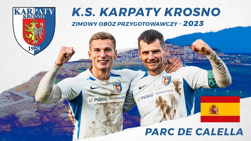 Zawodnicy i sztab szkoleniowy Karpat Krosno spędzą tydzień w...