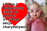 Weź udział w charytatywnej akcji i pomóż w leczeniu, Liliany Przybylskiej, ciężko chorej małej bydgoszczanki 