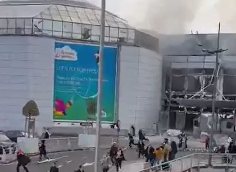 Zamachy w Brukseli. Atak bombowy na lotnisku, strzelanina w metrze [ZDJĘCIA, WIDEO]