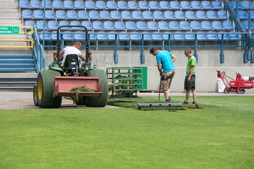 Stadion Wisły. Nowa murawa czeka na reprezentację [WIDEO, ZDJĘCIA]