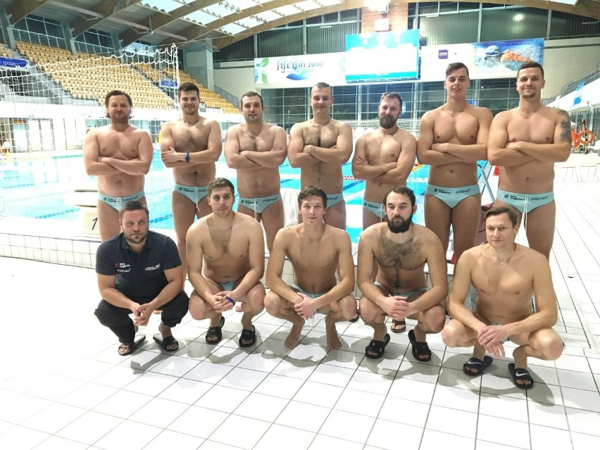 Drużyna Waterpolo Poznań po spotkaniach z ligowymi...