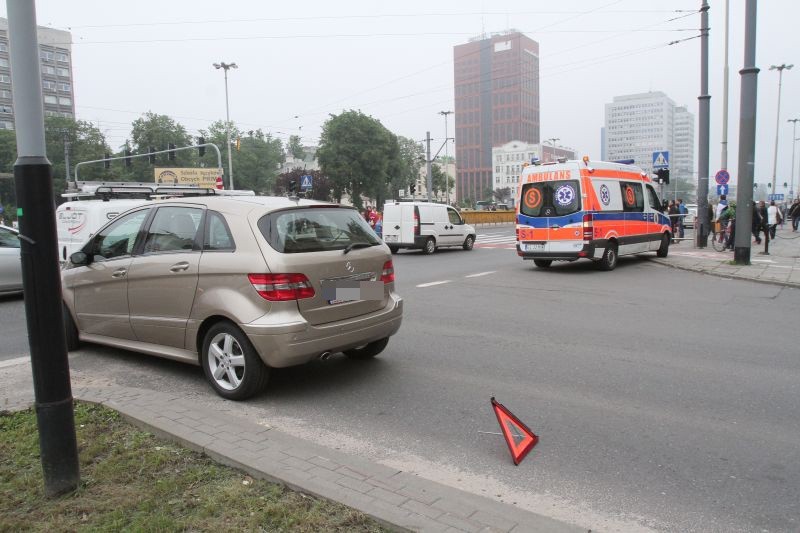 Wypadek na al. Kościuszki [zdjęcia]