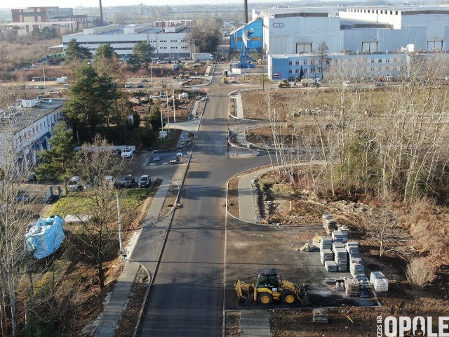 Nowe drogi w Parku Przemysłowym &quot;Metalchem&quot; w Opolu