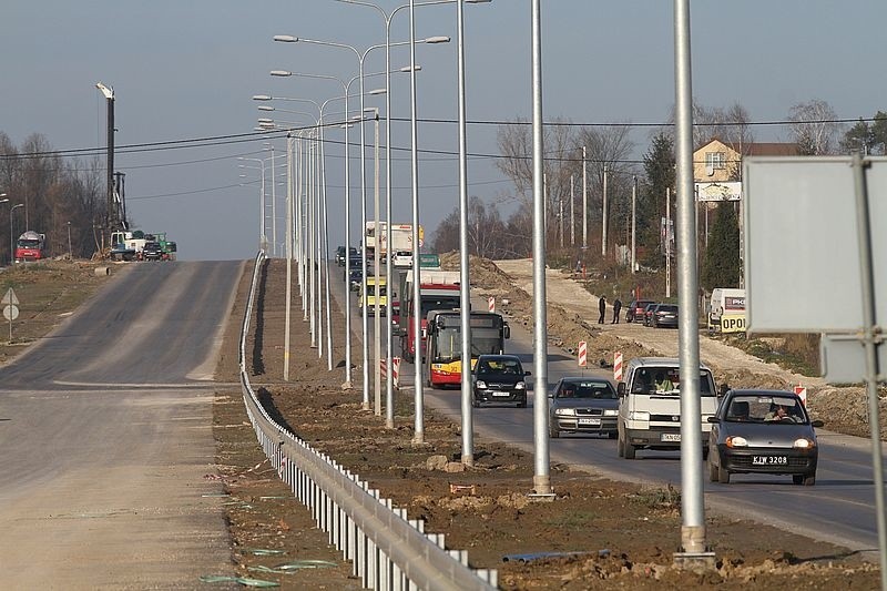 Budowa ulicy Ściegiennego w Kielcach
