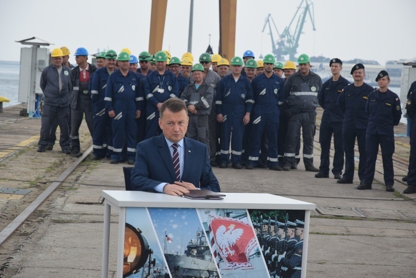 Gdynia: Podpisanie umowy na trzy fregaty „Miecznik” dla...