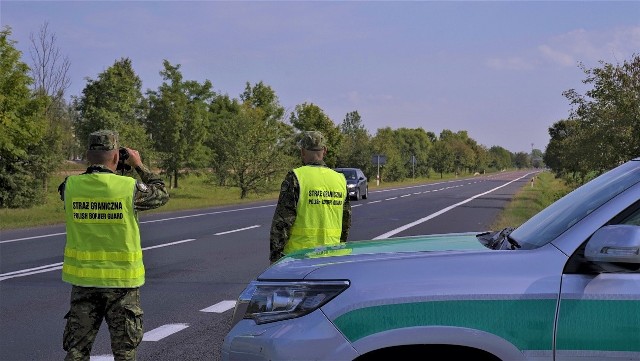 Patrol Straży Granicznej.