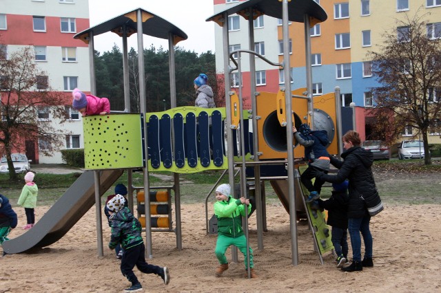 Ten plac zabaw w budżecie obywatelskim wybrali mieszkańcy osiedla Lotnisko. Podobne miejsce może zostać urządzone przy Przedszkolu Miejskim Kuntersztyn