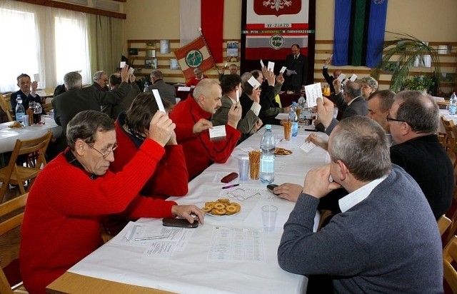 W czasie zjazdu członkowie wybrali nowy zarząd tarnobrzeskiego Oddziału PTTK.