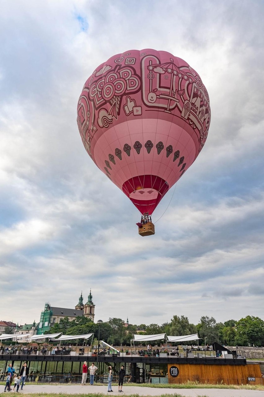 Balony nad Krakowem. Startowały z bulwarów wiślanych 
