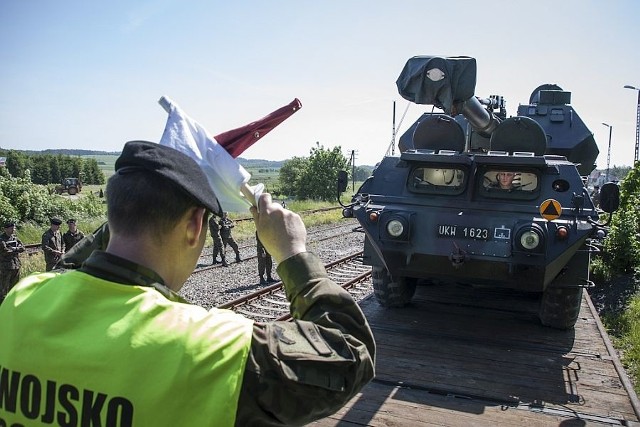 Dziś wojskowe transporty wyruszą do Orzysza. Część pojazdów przewieziona zostanie transportem kolejowym.