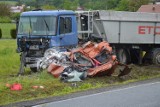 Olszyny. Tragiczny wypadek. Kierowca ciężarówki: Nic nie mogłem zrobić [ZDJĘCIA, WIDEO]