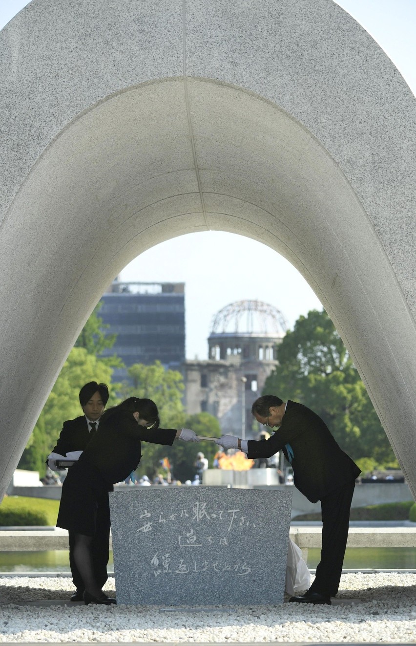 73. rocznica ataku na Hiroszimę. Japończycy uczcili pamięć ofiar
