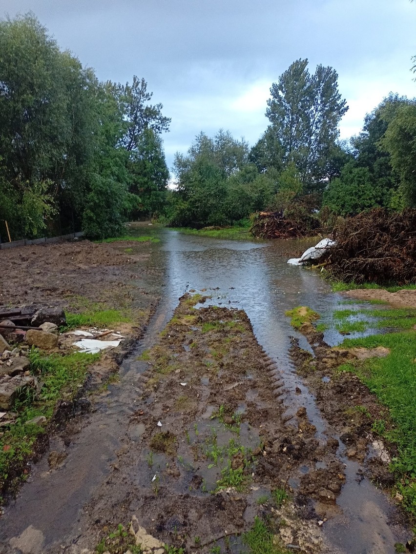 Mieszkańcy Łatanic w gminie Wiślica walczą z rzeką Maskalis. Czy otrzymają pomoc?