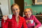 Edyta Herbuś na kawie u babci. "Jak to zrobić żeby tak było codziennie?"