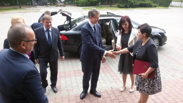Minister Andrzej Czerwiński spotkał się z ratownikami górniczymi CSRG w Bytomiu