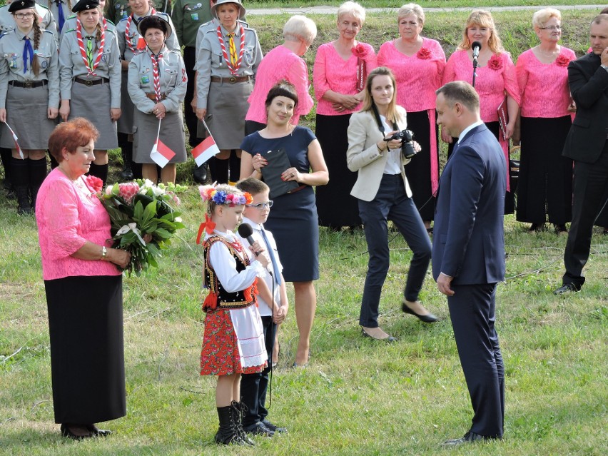 Prezydent Polski Andrzej Duda w Makowie Mazowieckim [ZDJĘCIA+ WIDEO]