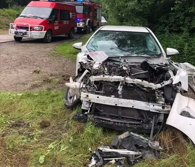 Do wypadku doszło w pobliżu obelisku związanego z katastrofą kolejową.