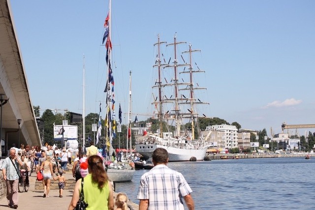 Tall Ships Races 2013 Szczecin - 2 sierpnia, Wały Chrobrego