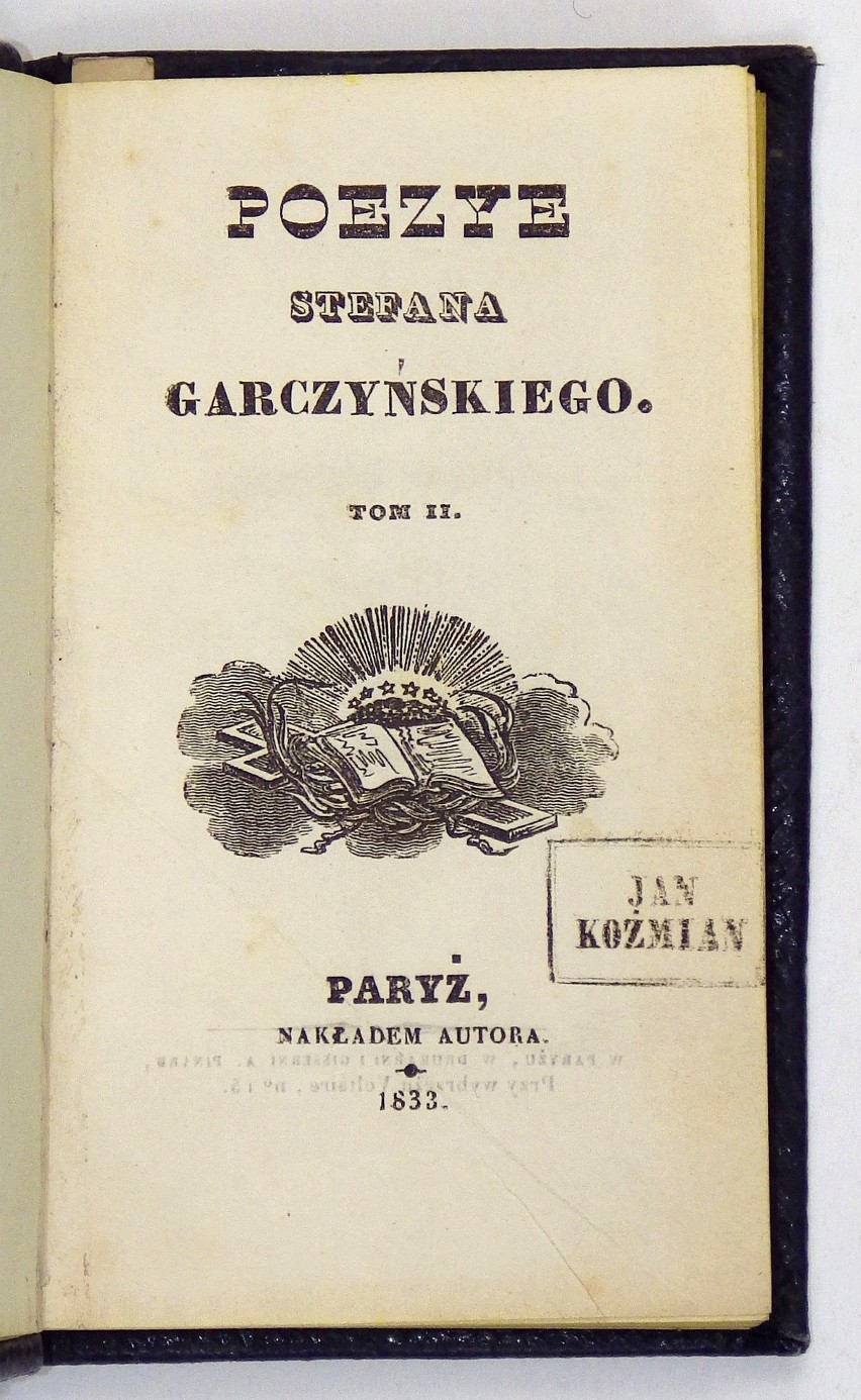 Wspólne dzieło Stefana Garczyńskiego i Adama Mickiewicza...