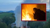 Strażacy pojechali do pożaru w Czechach. Niedługo po tym w polskich wodociągach zabrakło wody
