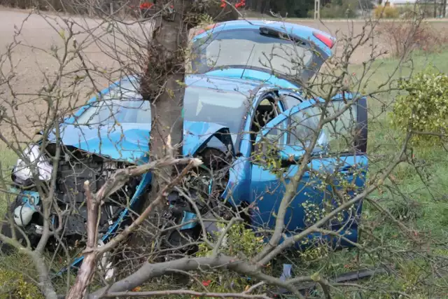 W środę, 27 października, na drodze krajowej nr 15 pod Konarzewem, 20-latka zjechała z drogi i uderzyła w przydrożne drzewo. Została zabrana do szpitala. Zobacz zdjęcia z miejsca wypadku --->