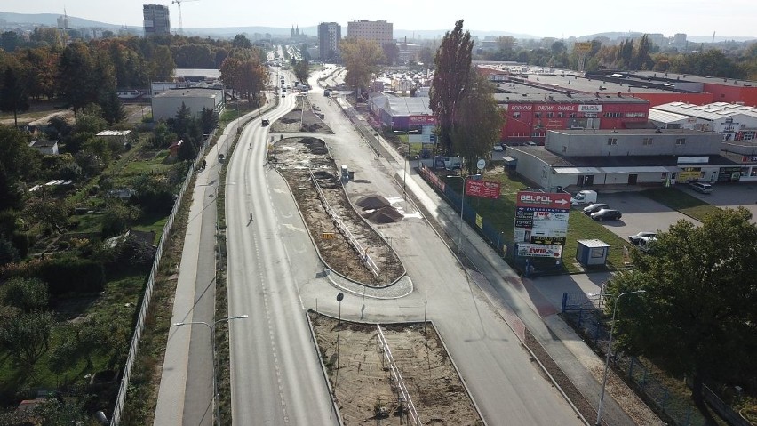Odliczamy dni do zakończenia budowy jezdni na największej inwestycji  drogowej w Kielcach, przebudowy Zagnańskiej i Witosa [WIDEO,ZDJĘCIA]