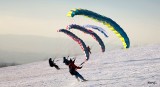 Żeglowanie na nartach. Snowgliding w Bieszczadach [FILM, ZDJĘCIA]