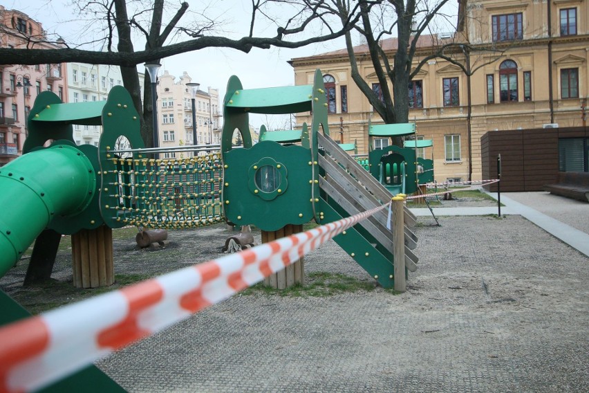 Plac zabaw w centrum Lublina