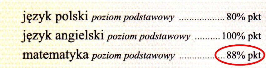 Zamieszanie z maturą. OKE podała zły wynik