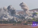 Amerykanie ponownie bombardują dżihadystów. Potężne eksplozje wokół Kobane (wideo)