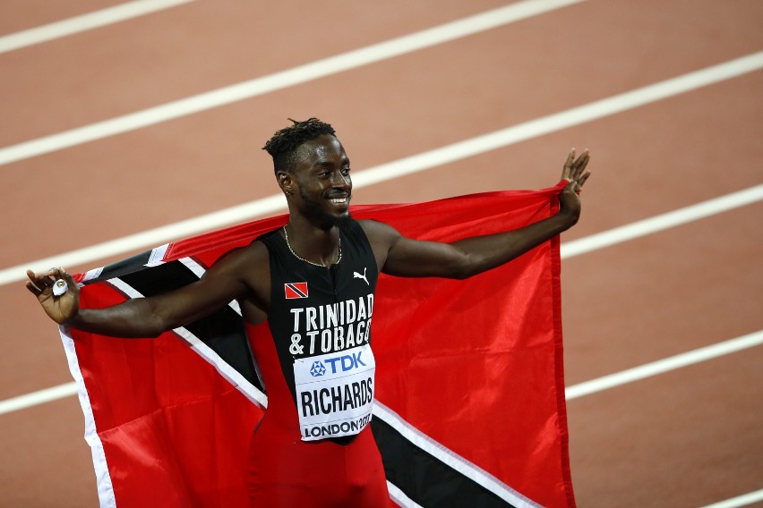 Jereem Richards (Trynidad i Tobago) - brązowy medal w biegu...