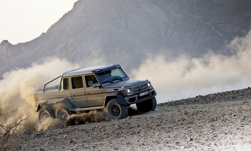 Mercedes-Benz G 63 AMG 6x6, Fot: Mercedes-Benz